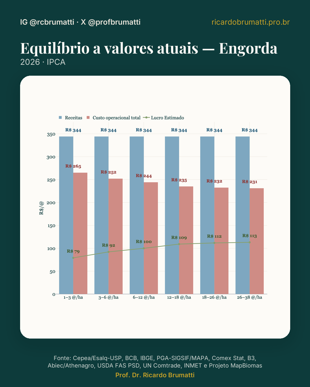 ano vigente equilibrio engorda